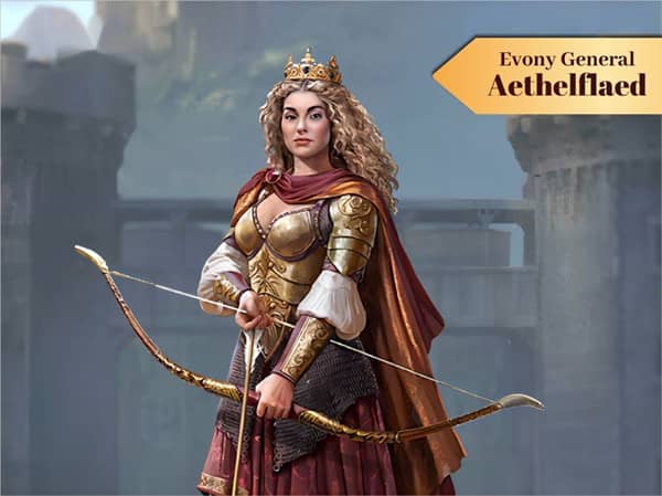 Evony Epic Historic General Aethelflaed