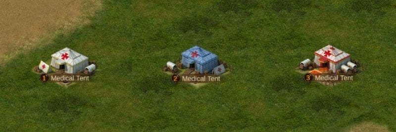 Medical Tent in Battle of Chalons